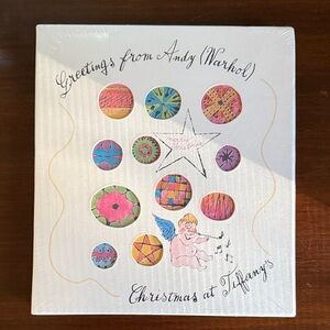 ABRAMS GREETINGS FROM ANDY (WARHOL) CHRISTMAS AT TIFFANY’S ISBN 0-8109-4962-8